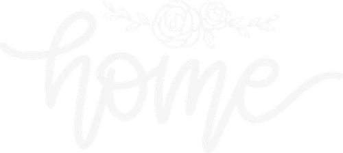 Quote sign home dengan rose