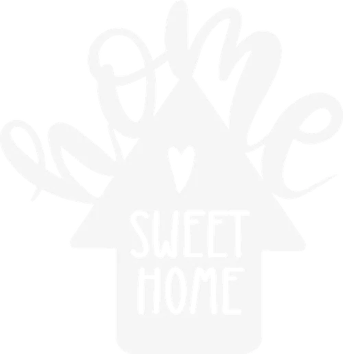 Home sweet home sign