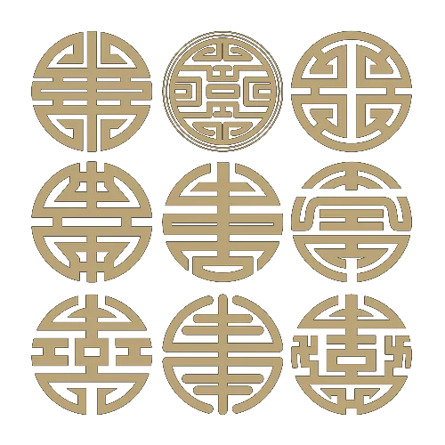 Ornamen bulat klasik 2